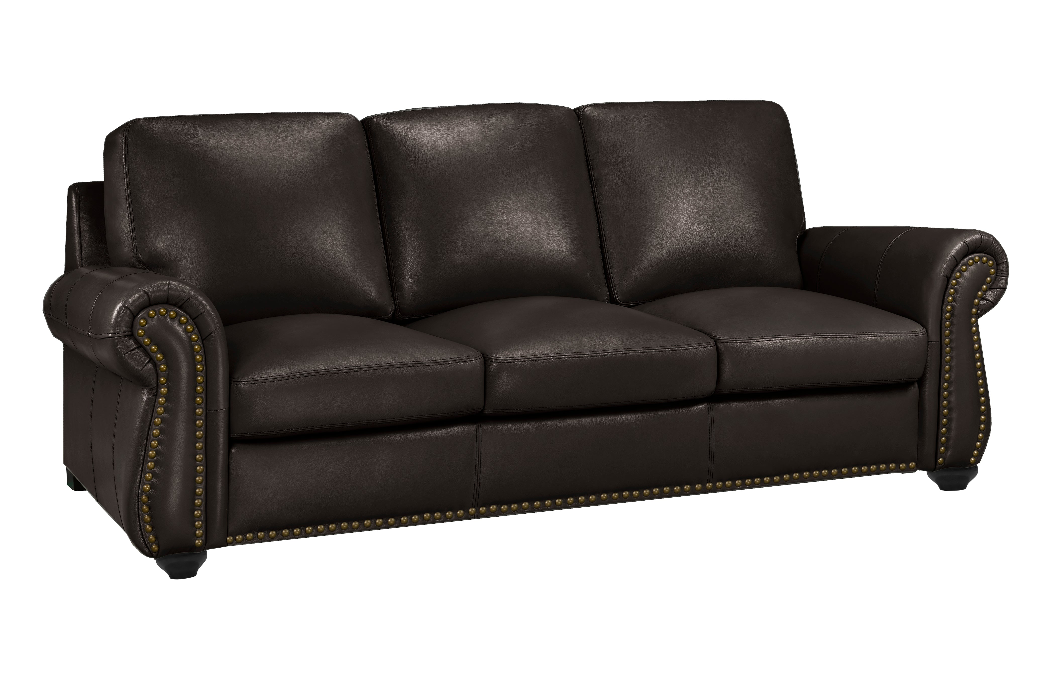 Whistler Sofa Series - Mocha Genuine Leather