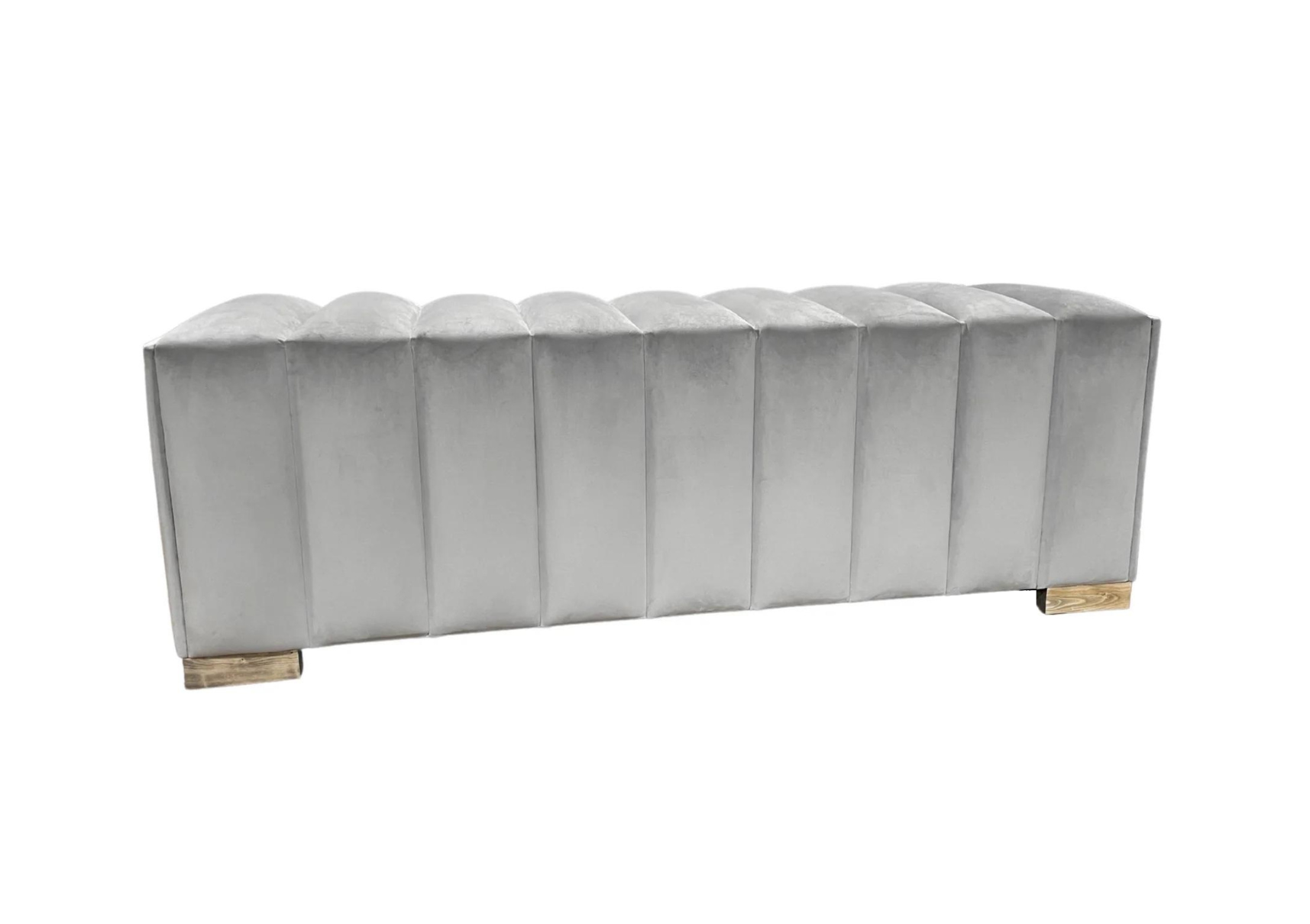 Joyce Bench - Grey Velvet