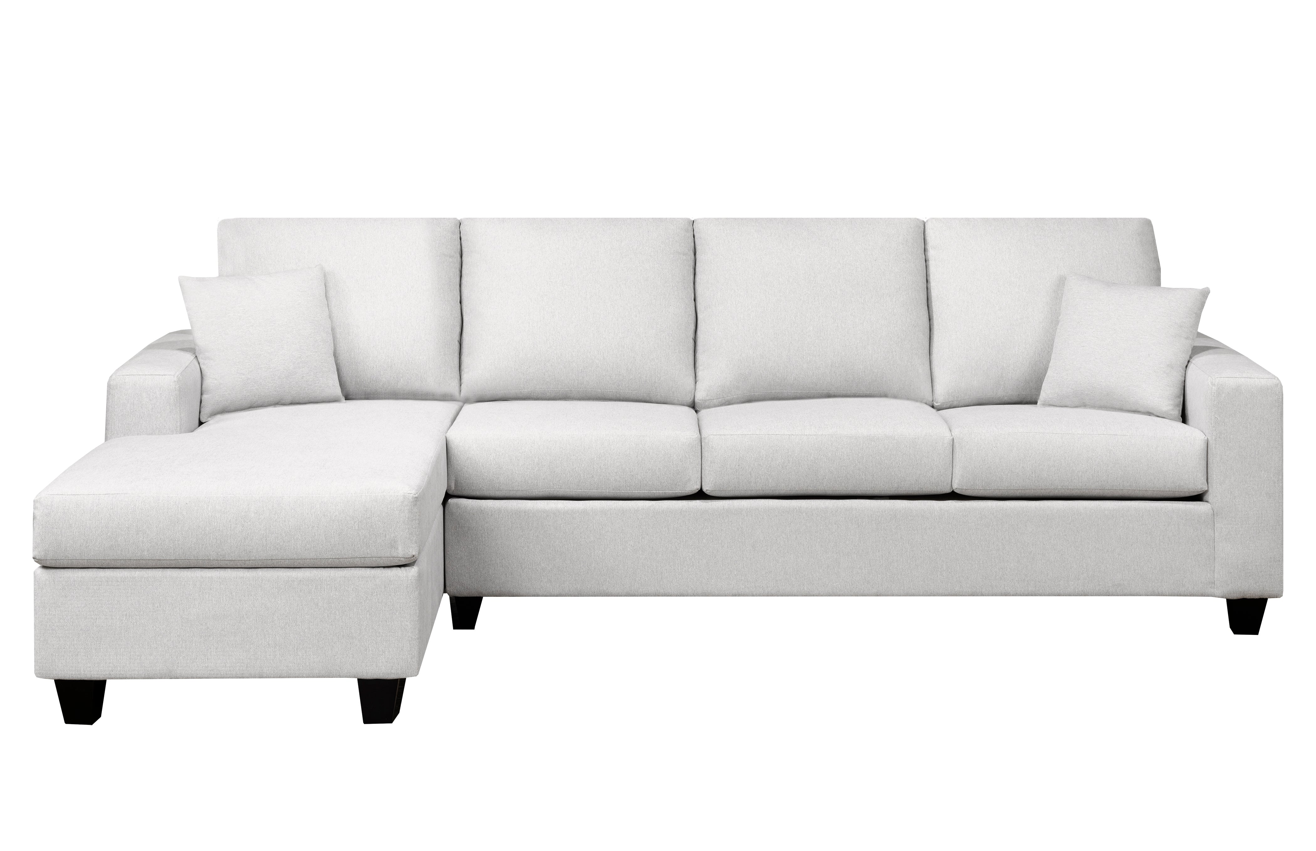 Bolton Sectional - Light Grey (4 Seater)