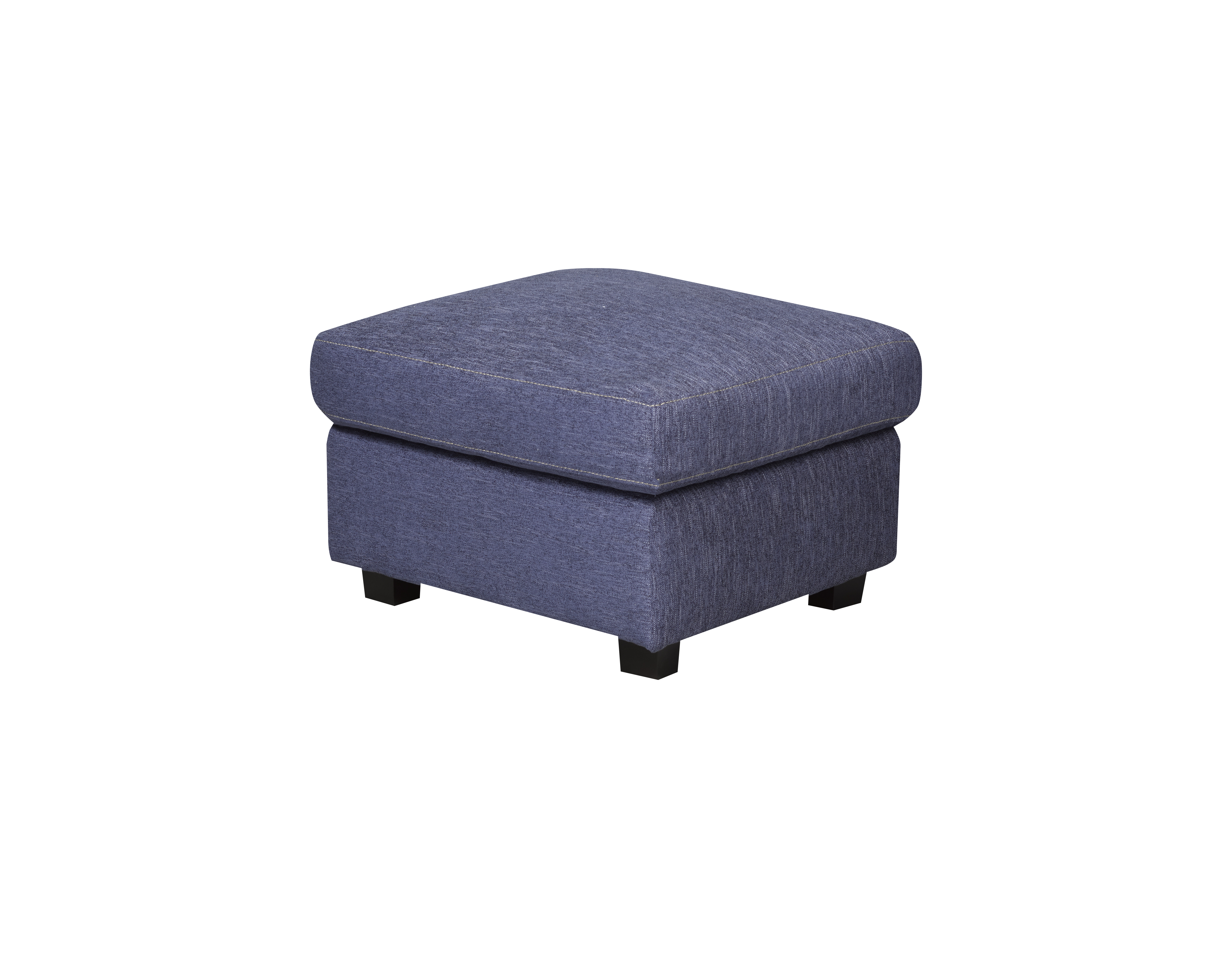 Renfrew Ottoman - Blue