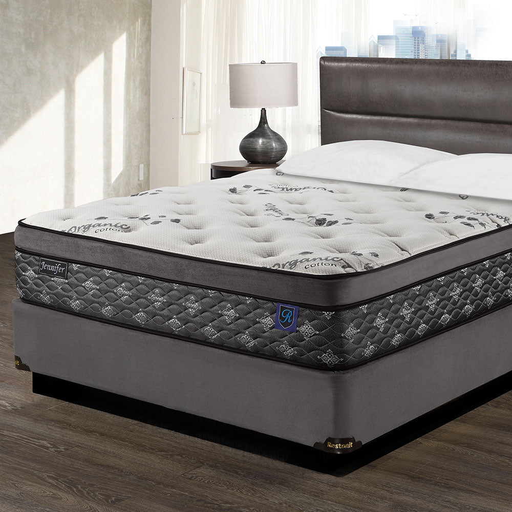 Jennifer 12" Pillow Top & Pocket Coil Mattress