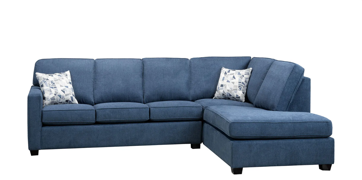 Sapphire Sectional Blue