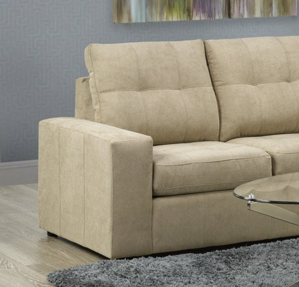 Coral Sectional - Khaki - Canadian Furniture