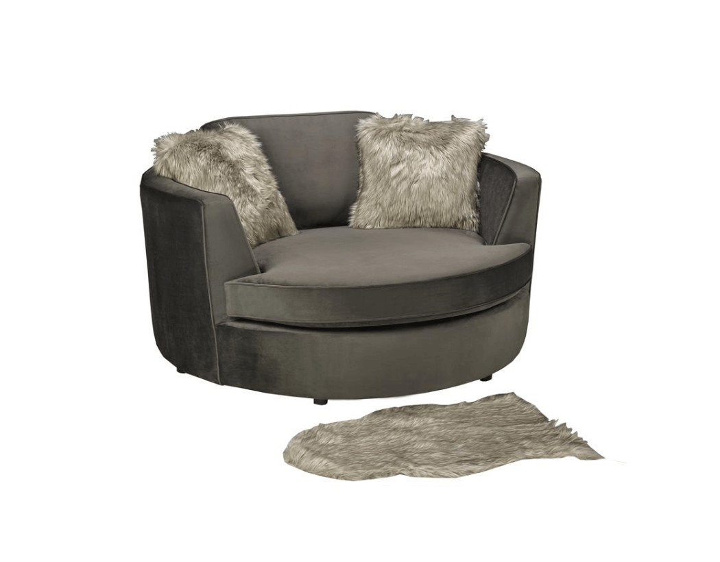 Belcarra Accent Chair - Grey - Canadian Furniture
