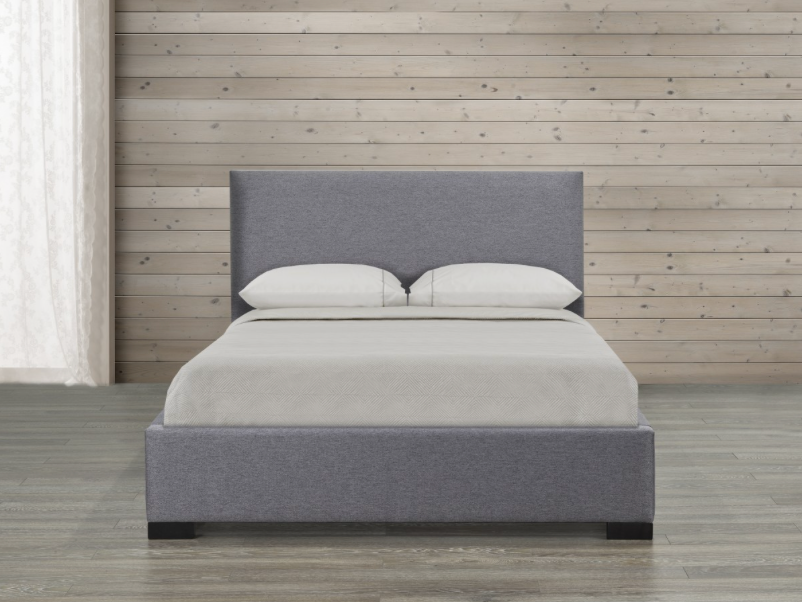 Verona Platform Bed - Grey