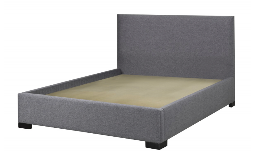Verona Platform Bed - Grey