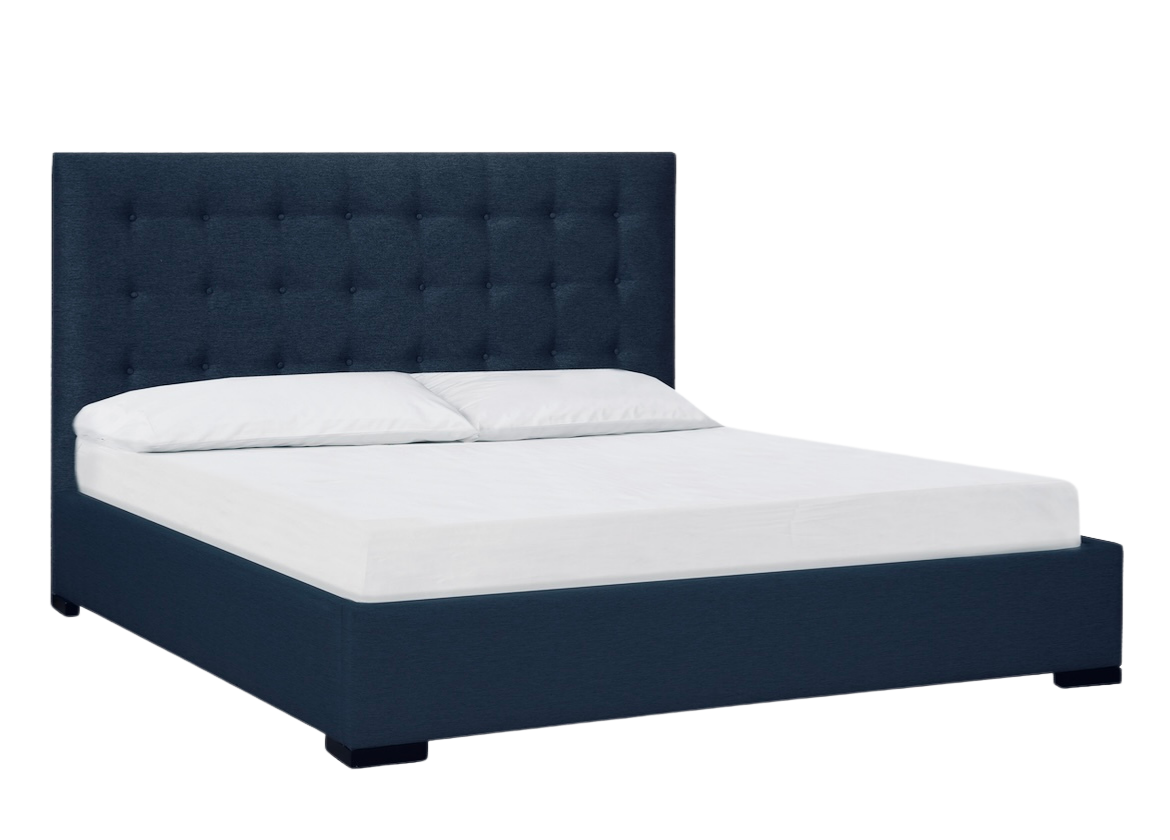 Medina Platform Bed - Navy