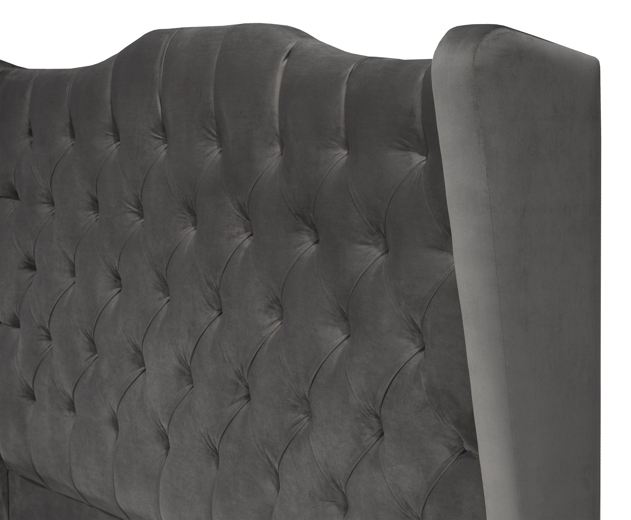 Tucana Platform Bed - Dark Grey - Canadian Furniture